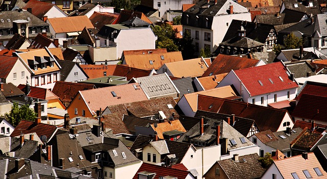 střechy domů